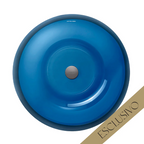 Parisi Esclusivo Konca Above Counter Basin - Blu BKO50-BL