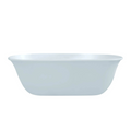 Turner Hastings Blanche 162 TitanCast Solid Surface Freestanding Bath (No Overflow) - Alice Blue