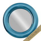 Parisi Esclusivo Boa Handmade 90cm Round Mirror - Blu BOA-TB01.90-BR