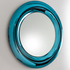 Parisi Esclusivo Boa Handmade 90cm Round Mirror - Blu BOA-TB01.90-BR