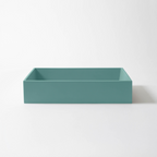 Concrete Studio Large Baly Vessel Basin - Aqua - BA-VZ-Aqua