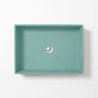 Concrete Studio Large Baly Vessel Basin - Aqua - BA-VZ-Aqua