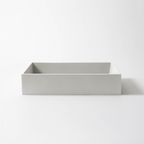 Concrete Studio Large Baly Vessel Basin - Light Grey - BA-VZ-Light Grey