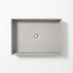 Concrete Studio Large Baly Vessel Basin - Light Grey - BA-VZ-Light Grey