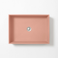 Concrete Studio Large Baly Vessel Basin - Rose - BA-VZ-Rose