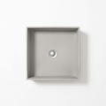 Concrete Studio Baly Square Vessel Basin - Light Grey - BA-VX-Light Grey