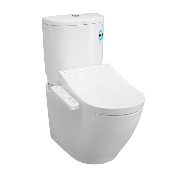 TOTO Basic+ BTW Toilet and Washlet w- Side Control, S-Connector