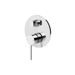Phoenix Vivid Slimline Oval SwitchMix Shower/Bath Diverter Mixer Fit-Off Trim Only - Chrome - VV2940-00