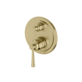 Phoenix Cromford SwitchMix Shower / Bath Diverter Mixer Fit-Off Trim Only (Body Extra) - Brushed Gold - 134-2940-12