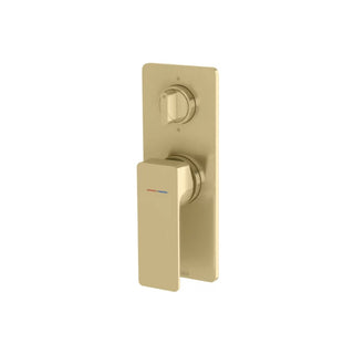 Phoenix Gloss MKII SwitchMix Shower / Bath Diverter Mixer Fit-Off Trim Only (Body Extra) - Brushed Gold - 135-2940-12