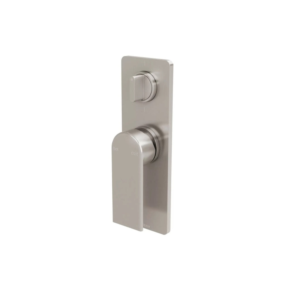 Phoenix Teel SwitchMix Shower/Bath Diverter Mixer Fit-Off Trim Only (Body Extra) - Brushed Nickel - 118-2940-40