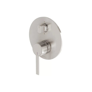 Phoenix Lexi MKII SwitchMix Shower/Bath Diverter Mixer Fit-Off Trim Only (Body Extra) - Brushed Nickel - 123-2940-40
