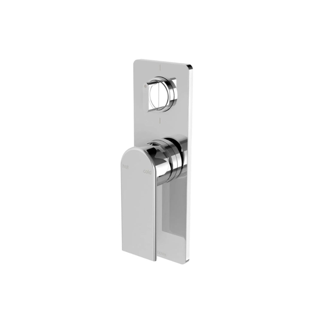 Phoenix Teel SwitchMix Shower/Bath Diverter Mixer Fit-Off Trim Only (Body Extra) - Chrome - 118-2940-00