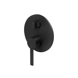Phoenix Lexi MKII SwitchMix Shower/Bath Diverter Mixer Fit-Off Trim Only (Body Extra) - Matte Black - 123-2940-10