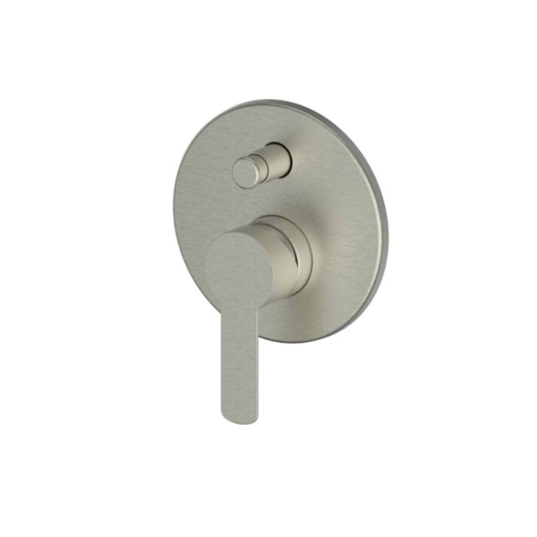 Greens Astro II Shower/Bath Diverter Mixer Includes Body – Brushed Nickel - 253490BN