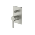 Greens Optima Shower/Bath Diverter Mixer Trim Only - Brushed Nickel - 1920091