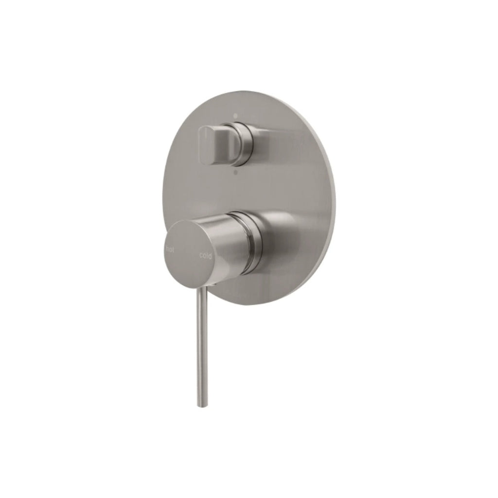 Phoenix Vivid Slimline SwitchMix Shower/Bath Diverter Mixer Trim Only - Brushed Nickel - VS2940-40