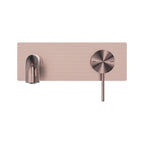 Nero Mecca Wall Basin/Bath Mixer 160mm - Brushed Bronze - NR221910a160BZ