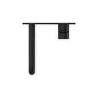 Nero Mecca Wall Basin/Bath Mixer 185mm - Matte Black - NR221910a185MB