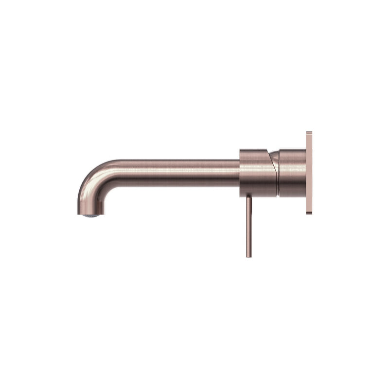 Nero Mecca Wall Basin/Bath Mixer 230mm - Brushed Bronze