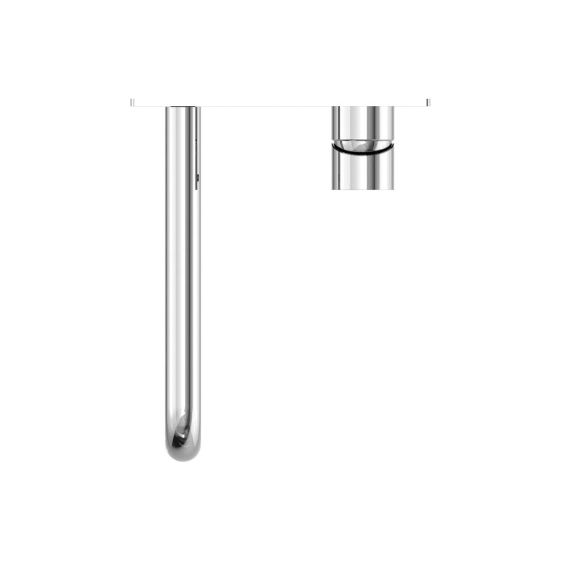 Nero Mecca Wall Basin/Bath Mixer 260mm - Chrome