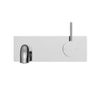 Nero Mecca Wall Basin/Bath Mixer Handle Up 120mm - Chrome - NR221910b120CH
