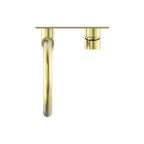 Nero Mecca Wall Basin/Bath Mixer Swivel Spout - Brushed Gold - NR221910qBG