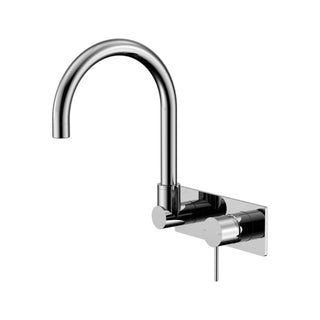 Nero Mecca Wall Basin/Bath Mixer Swivel Spout - Chrome - NR221910qCH