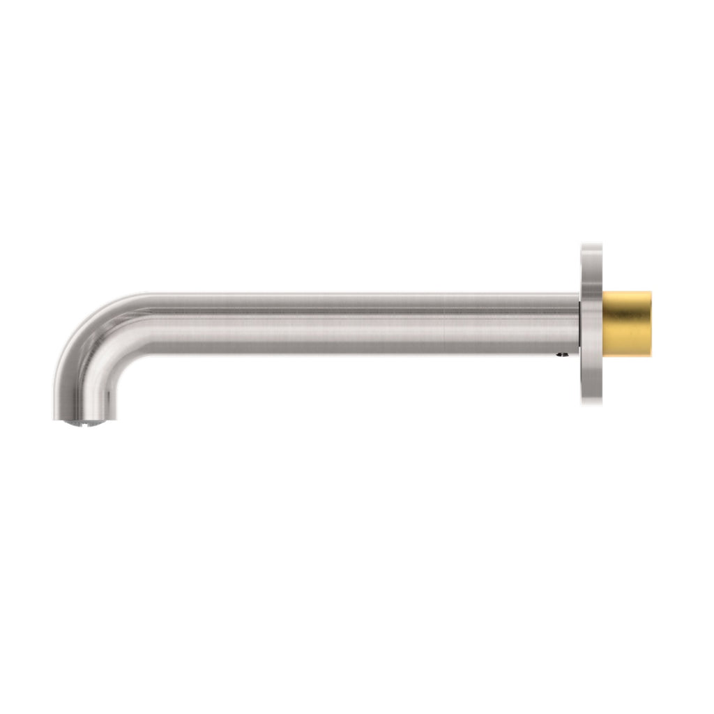 Nero Mecca Basin/Bath Spout Only 160mm - Brushed Nickel - NR221903c160BN