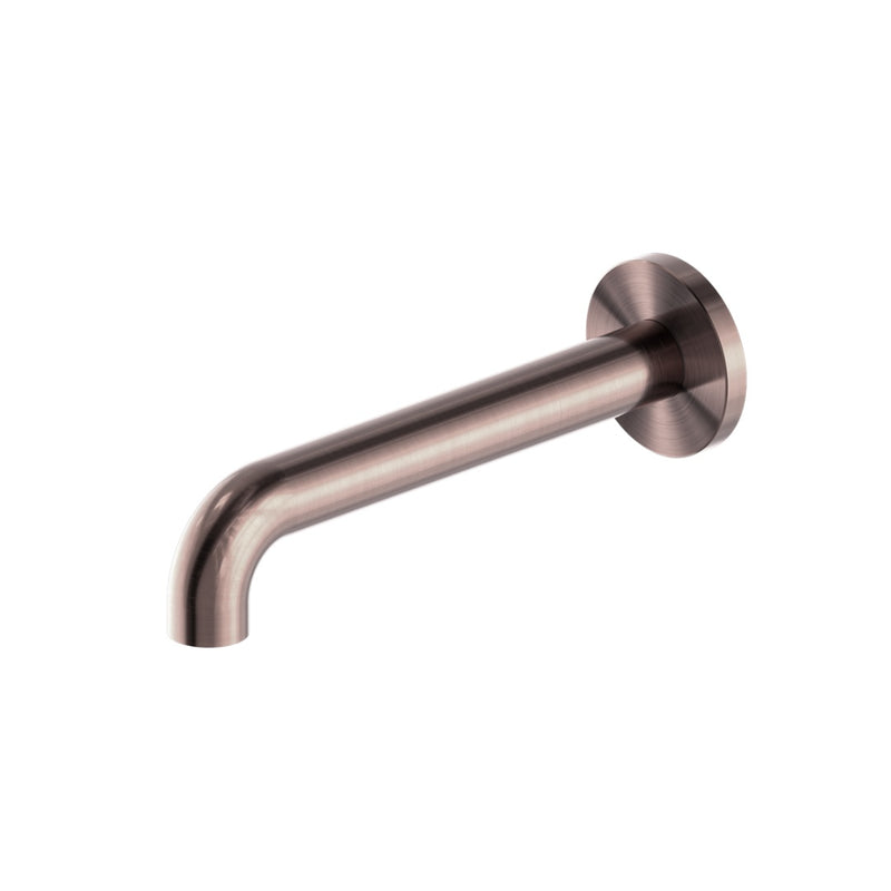 Nero Mecca Basin/Bath Spout Only 185mm - Brushed Bronze