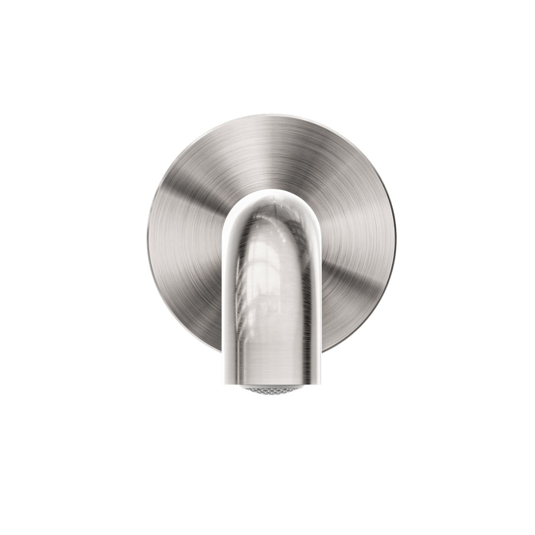 Nero Mecca Basin/Bath Spout Only 185mm - Brushed Nickel - NR221903c185BN