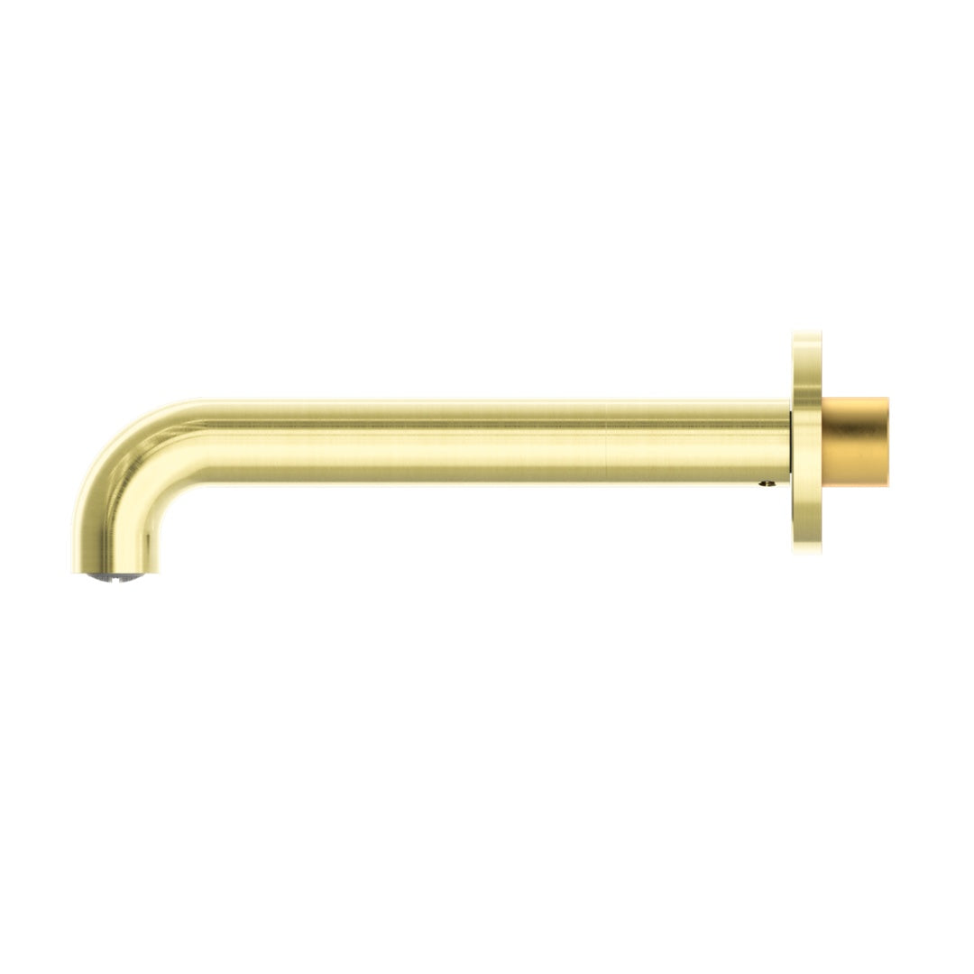 Nero Mecca Basin/Bath Spout Only 230mm - Brushed Gold - NR221903c230BG