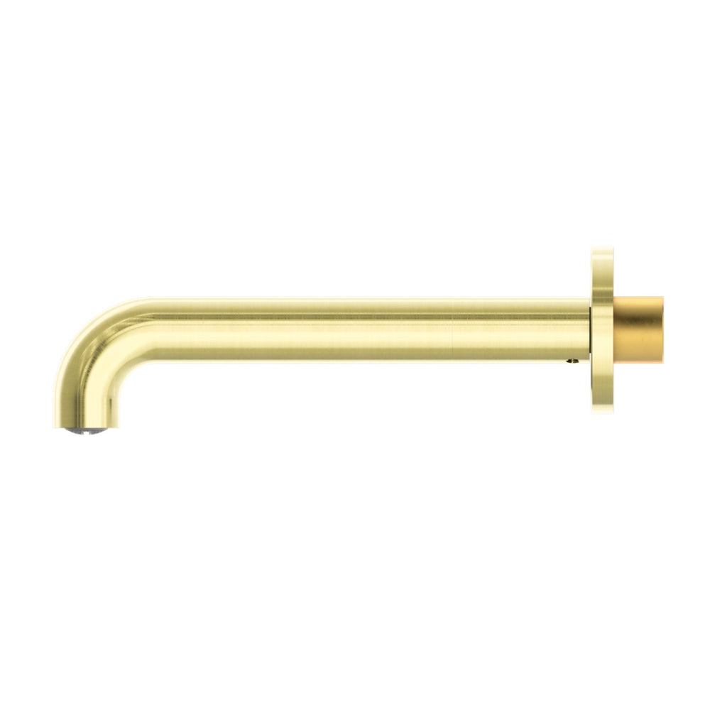 Nero Mecca Basin/Bath Spout Only 230mm - Brushed Gold - NR221903c230BG