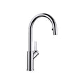 Blanco Carena Gooseneck Pull out Mixer CARENAS - Chrome - 525089