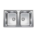 Blanco Lemis Double Bowl Inset-Flushmount Sink 860 x 500 LEMIS8IFK5 - 526991