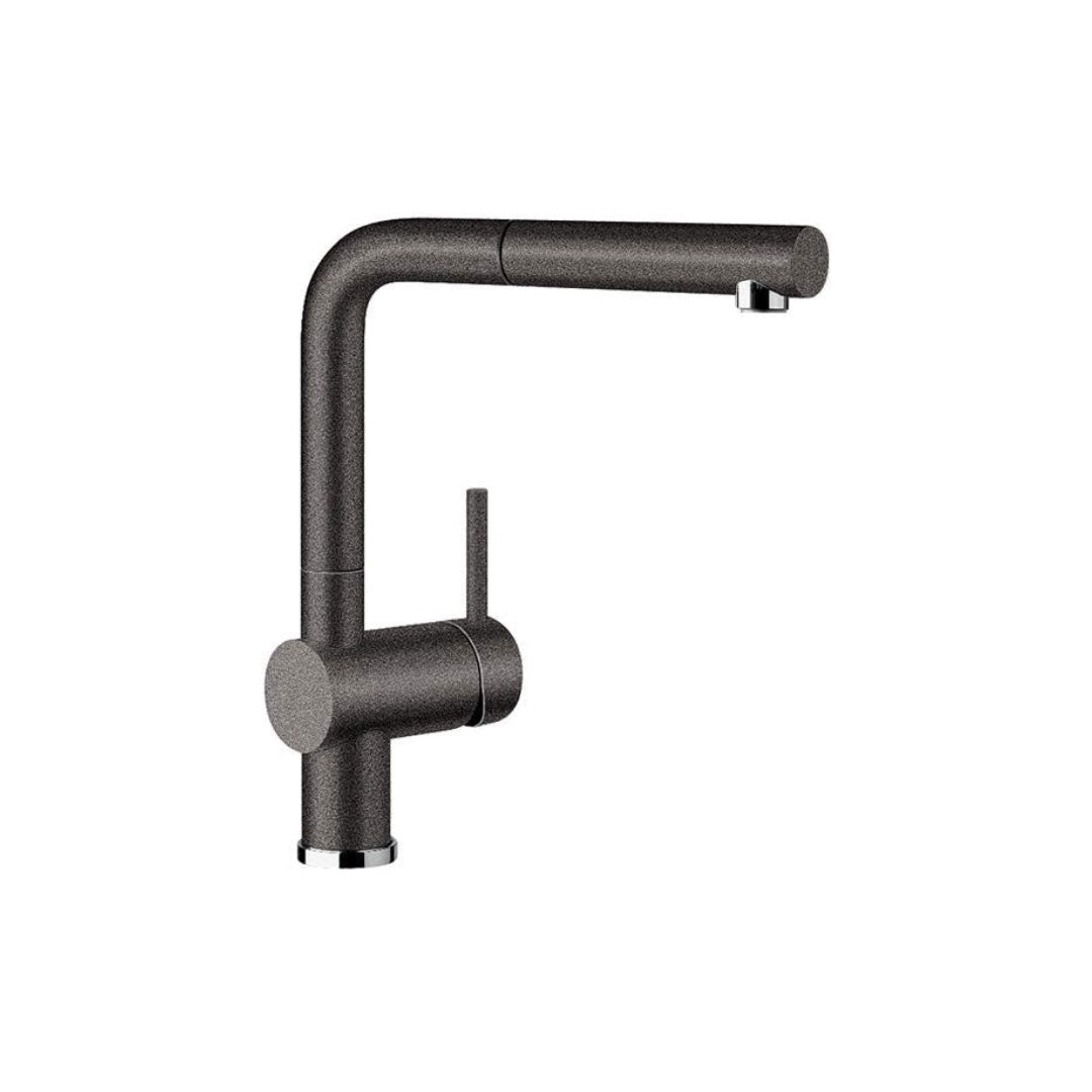 Buy Blanco Linuss Sink Mixer Tap with Pull Out Spray - Anthracite ...
