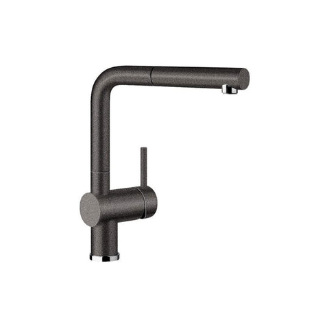 Blanco Linuss Sink Mixer Tap with Pull Out Spray - Anthracite