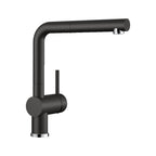 Blanco Linuss Sink Mixer Tap with Pull Out Spray - Black - 526150