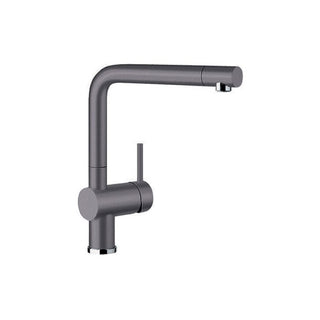 Blanco Linuss Sink Mixer Tap with Pull Out Spray - Rock Grey - 521507
