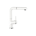 Blanco Linuss Sink Mixer Tap with Pull Out Spray - White - 519369