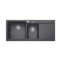 Blanco Naya 8S Inset Sink & Drainer - Rock Grey NAYA8SGK5 - 526832
