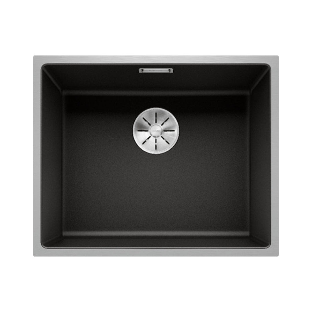 Blanco Subline 500 Steel Frame Inset Sink - Black SUBLINE500IFBK5 - 526859
