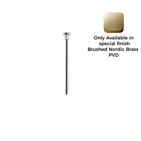 Brodware City Plus 300mm Ceiling Shower Dropper - Brushed Nordic Brass 1.9711.AR.3.47