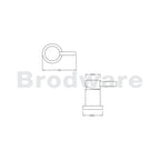 Brodware City Que Wall Mixer - Chrome - 1.9848.00.0.01