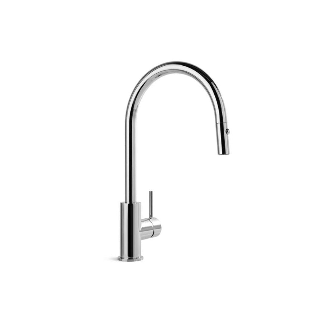 Brodware City Stik Pull Out Kitchen Mixer - Durobrite Chrome - 1.9908.04.0.01