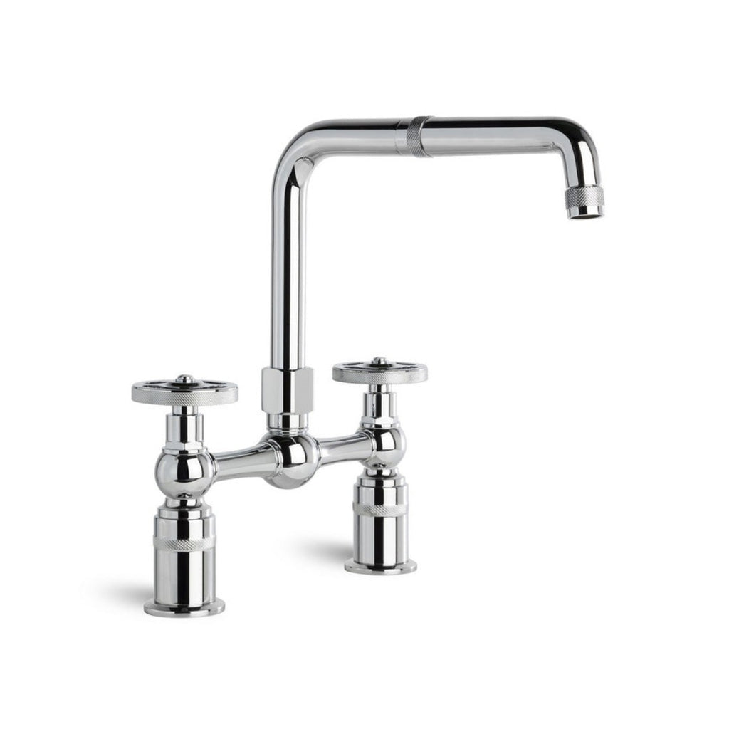 Brodware Industrica Kitchen Set Chrome Cross Handles - Chrome - 1.6731.00.2.01