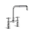 Brodware Industrica Kitchen Set Chrome Cross Handles - Chrome - 1.6731.00.2.01