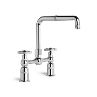 Brodware Industrica Kitchen Set Chrome Cross Handles - Chrome - 1.6731.00.2.01