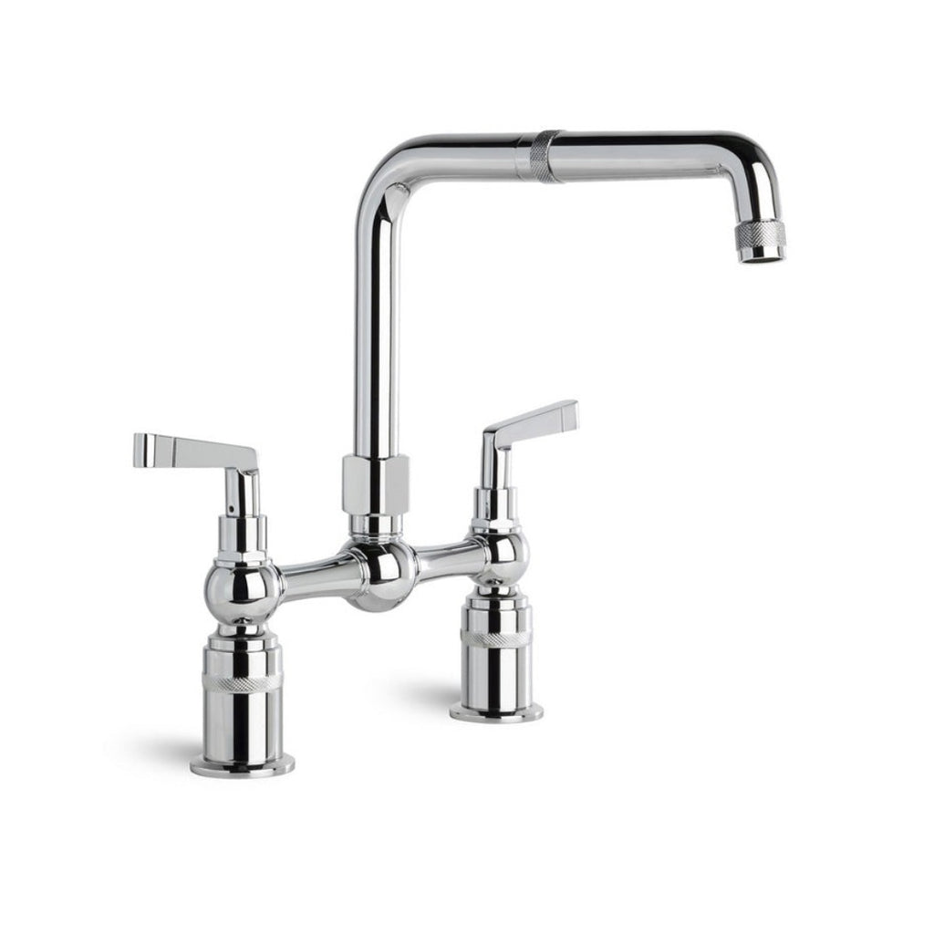 Brodware Industrica Kitchen Set Metal Lever Handles - Chrome - 1.6731.00.3.01