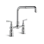 Brodware Industrica Kitchen Set Metal Lever Handles - Chrome - 1.6731.00.3.01